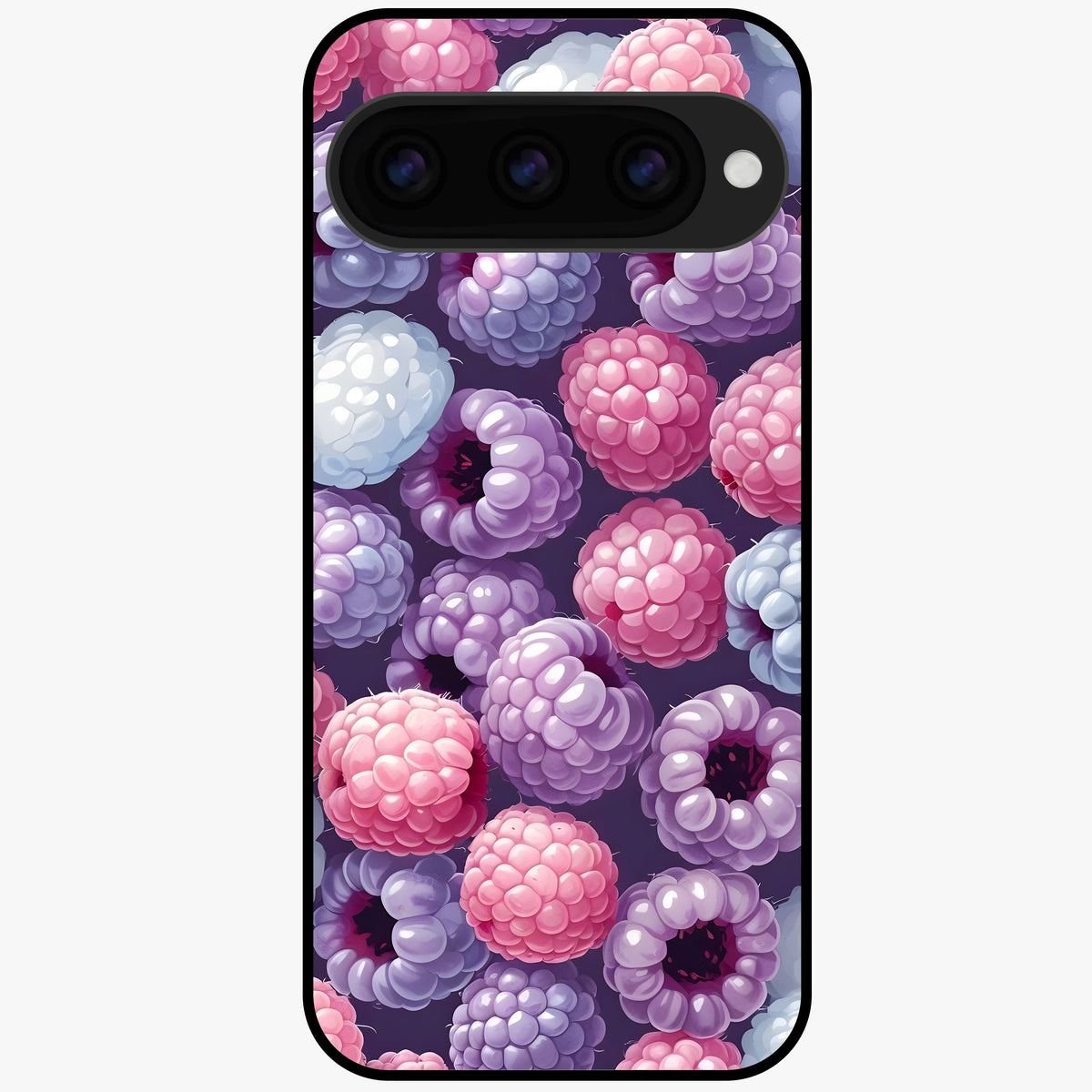  Berry Candy Pop Glass Case For Google Pixel 11 back cover – full design glossy printed glass finish