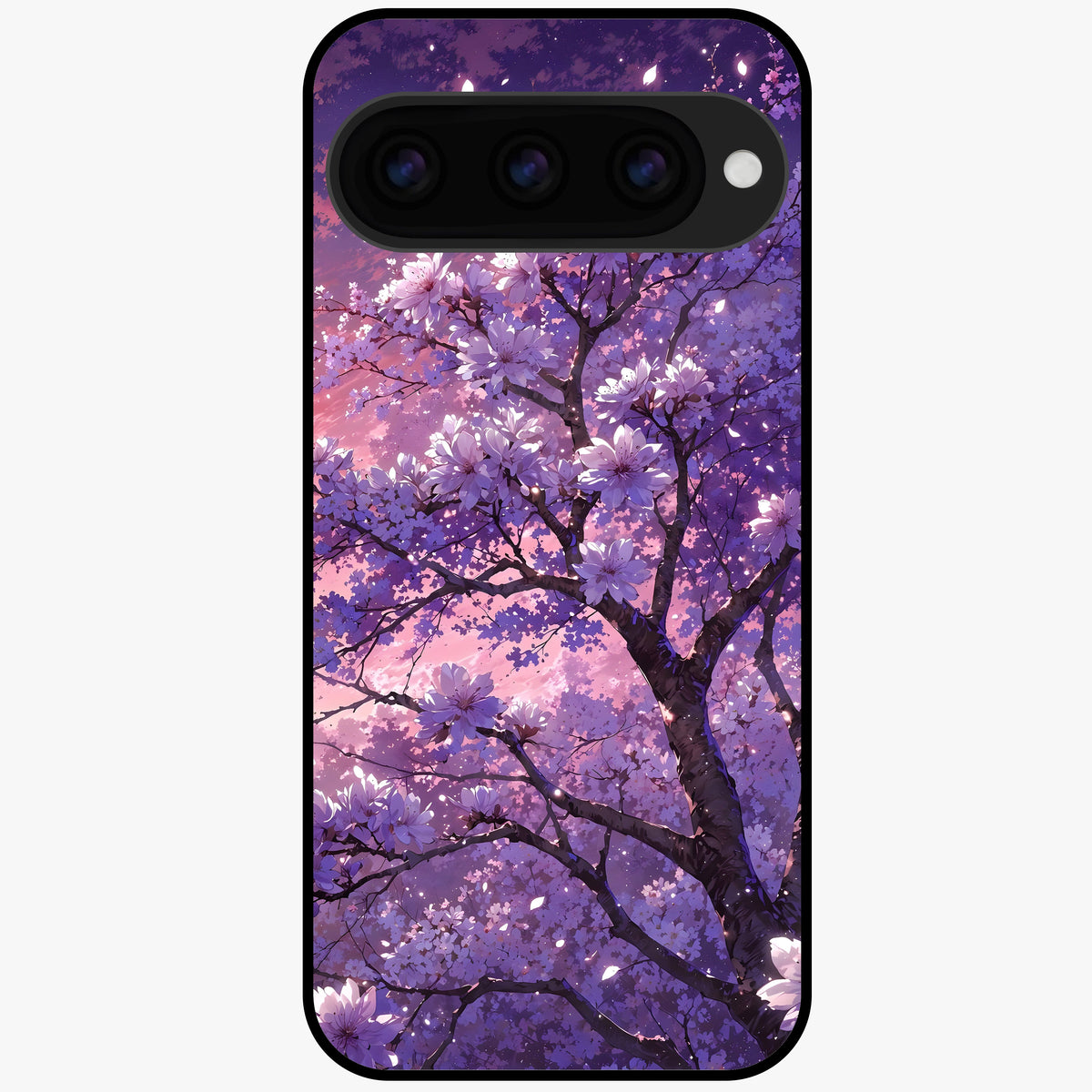  Blossom Tree Glass Case For Google Pixel 11 back cover – full design glossy printed glass finish