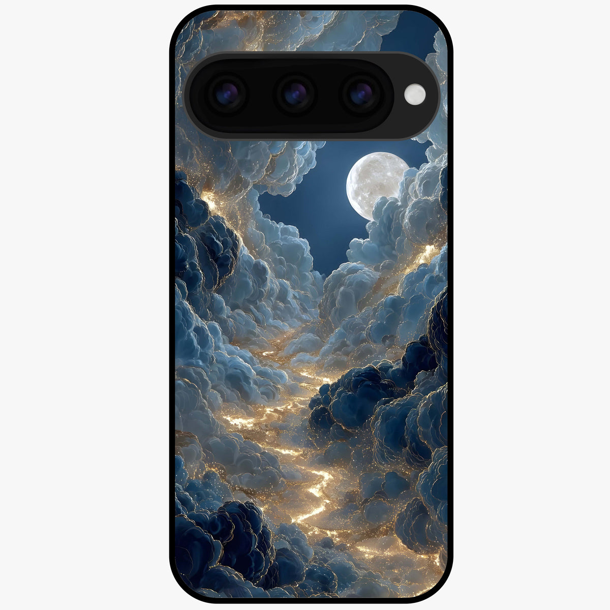  Celestial Cloud Road Glass Case For Google Pixel 11 back cover – full design glossy printed glass finish