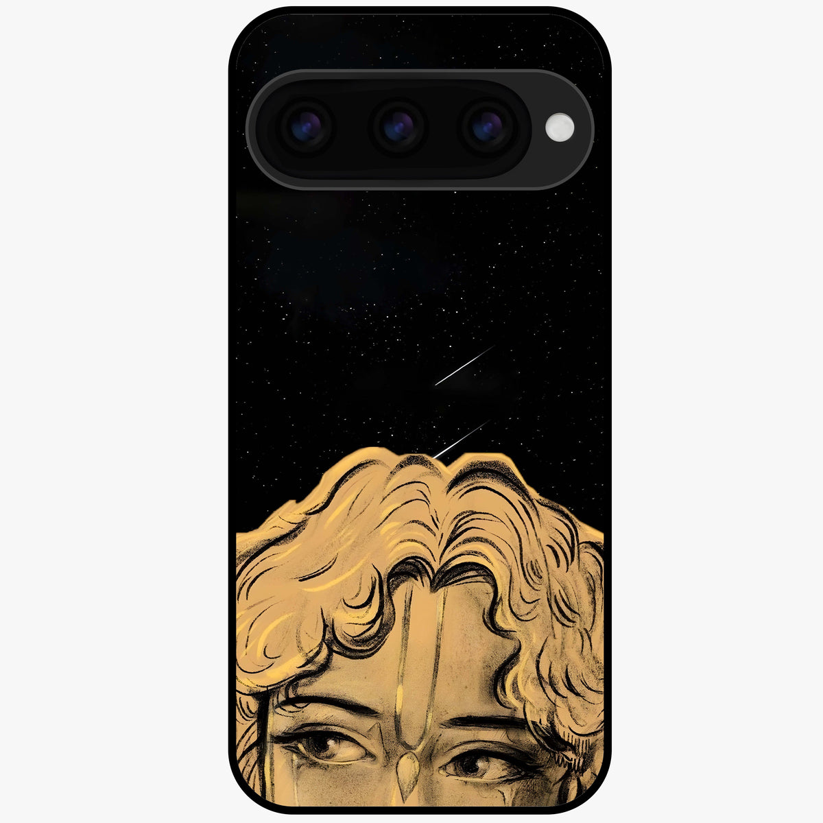  Celestial Gods Plan Glass Case For Google Pixel 11 back cover – full design glossy printed glass finish