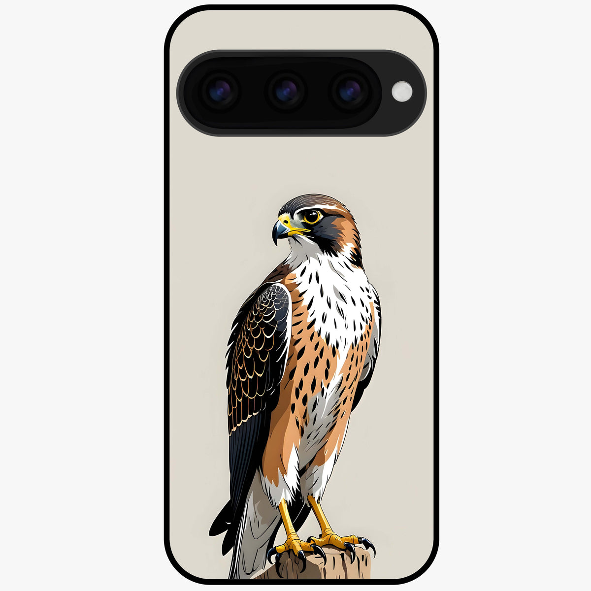  Clever Eagle Glass Case For Google Pixel 11 back cover – full design glossy printed glass finish