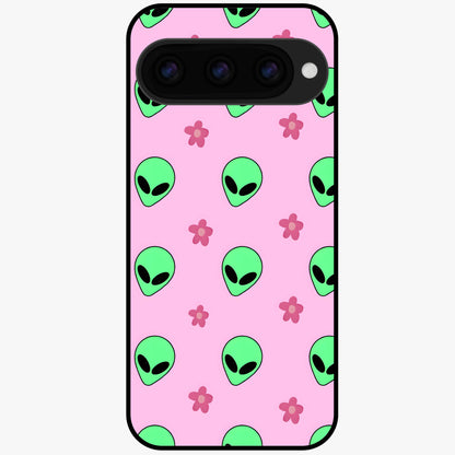  Cosmic Cute Crush Glass Case For Google Pixel 11 back cover – full design glossy printed glass finish