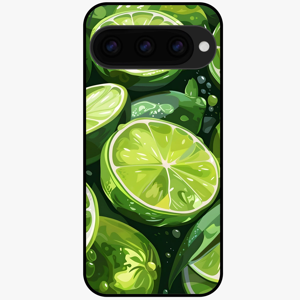  Greenery Sky Glass Case For Google Pixel 11 back cover – full design glossy printed glass finish