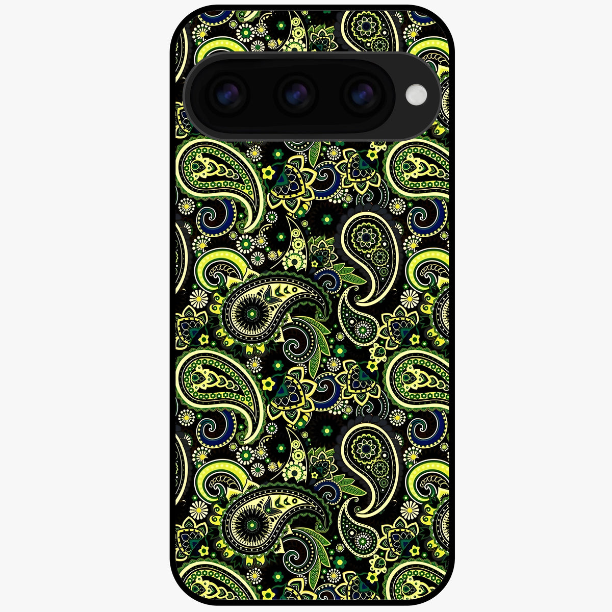  Green Kawasaki Glass Case For Google Pixel 11 back cover – full design glossy printed glass finish