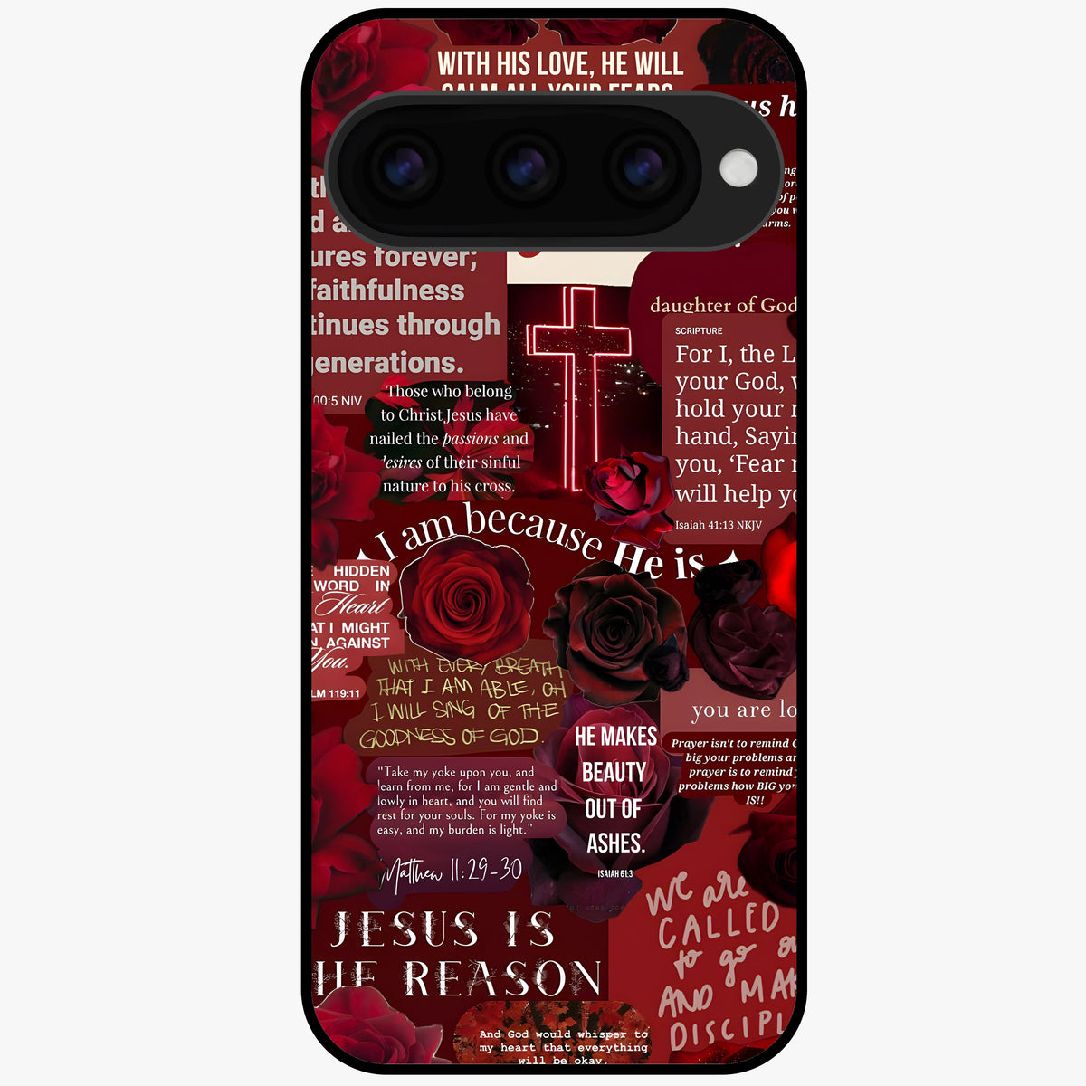  Jesus Love Heals Glass Case For Google Pixel 11 back cover – full design glossy printed glass finish