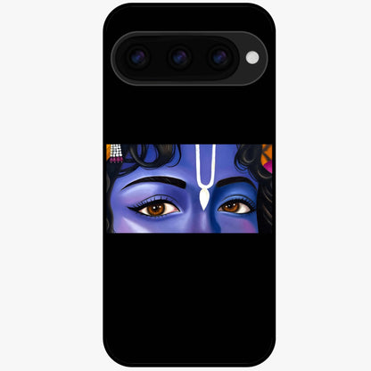  Krishna Eye Glass Case For Google Pixel 11 back cover – full design glossy printed glass finish