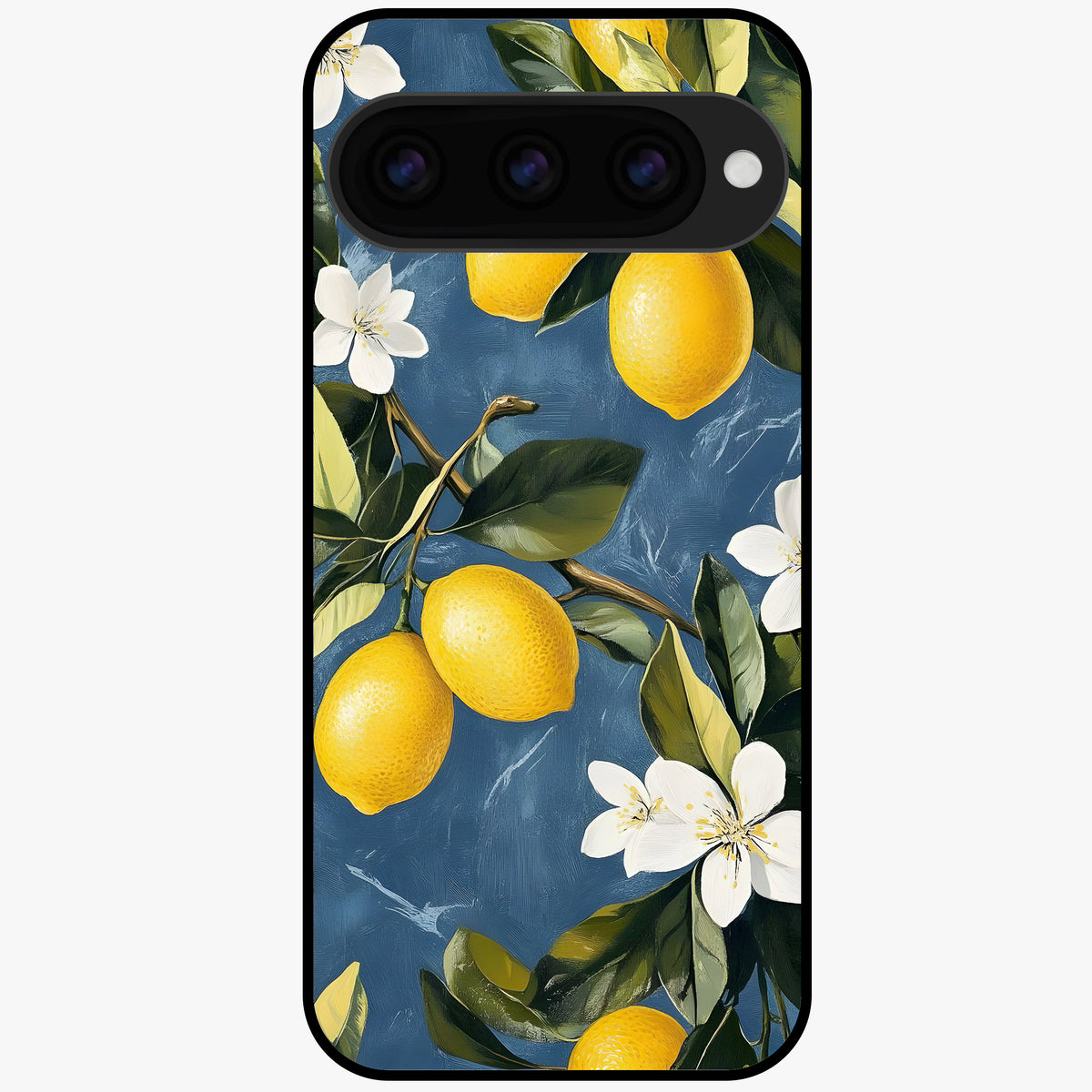  Lemon Dream Garden Glass Case For Google Pixel 11 back cover – full design glossy printed glass finish