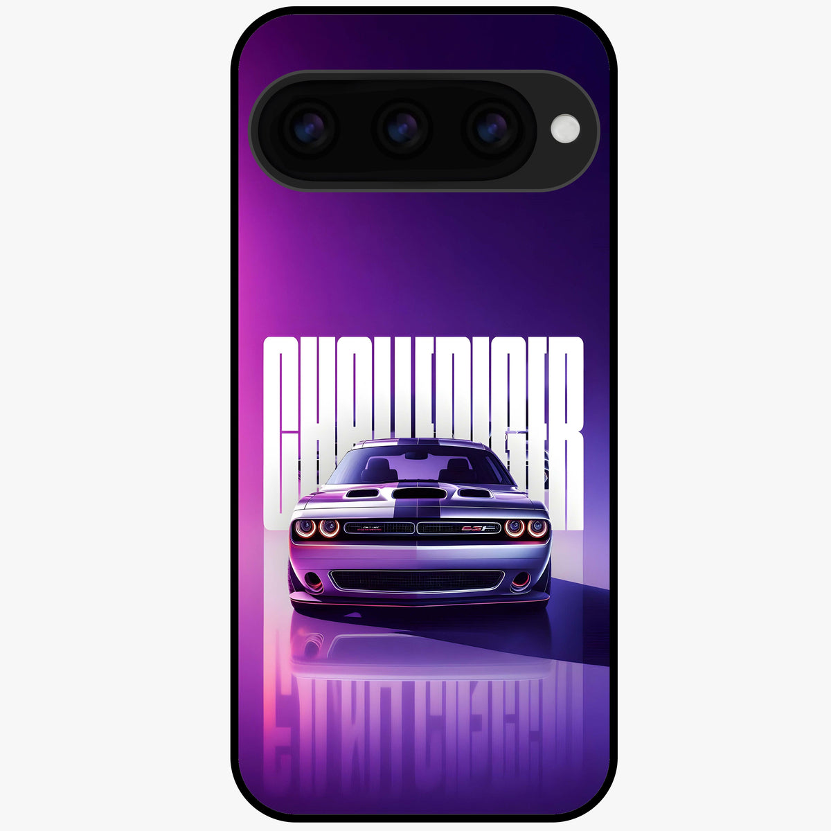  Midnight Muscle Ride Glass Case For Google Pixel 11 back cover – full design glossy printed glass finish