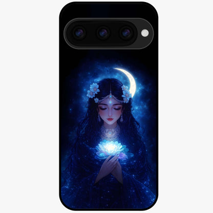  Mystic Moon Queen Glass Case For Google Pixel 11 back cover – full design glossy printed glass finish