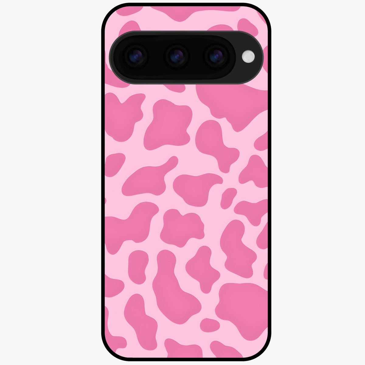  Pink Sunflower Glow Glass Case For Google Pixel 11 back cover – full design glossy printed glass finish