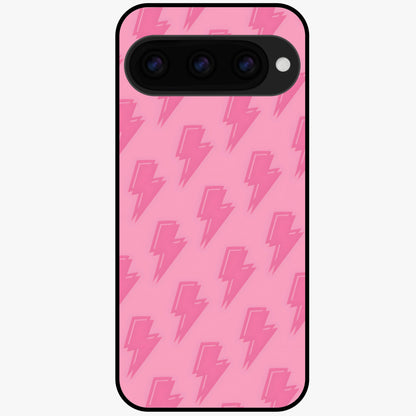  Pinkish Scenery Glass Case For Google Pixel 11 back cover – full design glossy printed glass finish