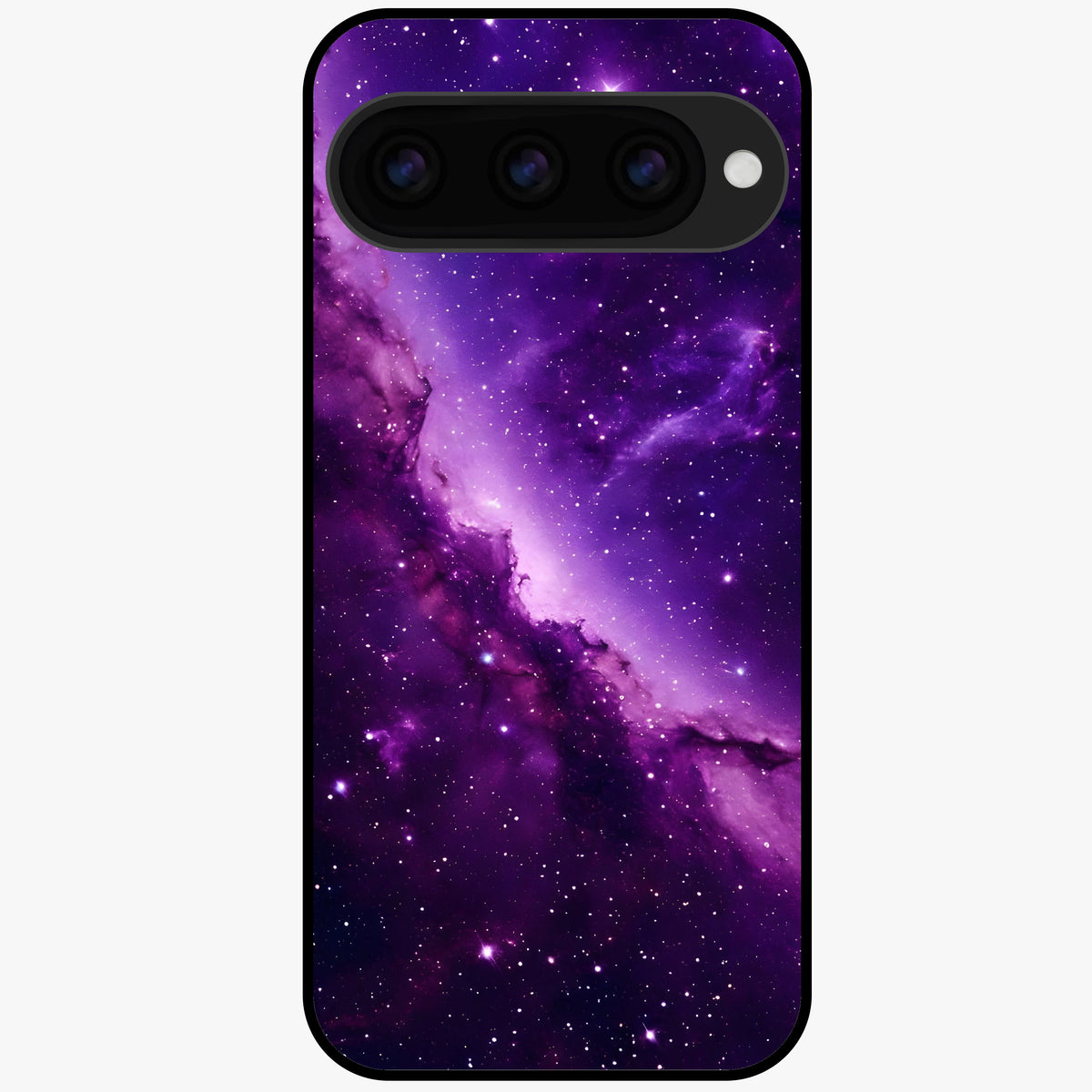  Purple Shade Sky Glass Case For Google Pixel 11 back cover – full design glossy printed glass finish