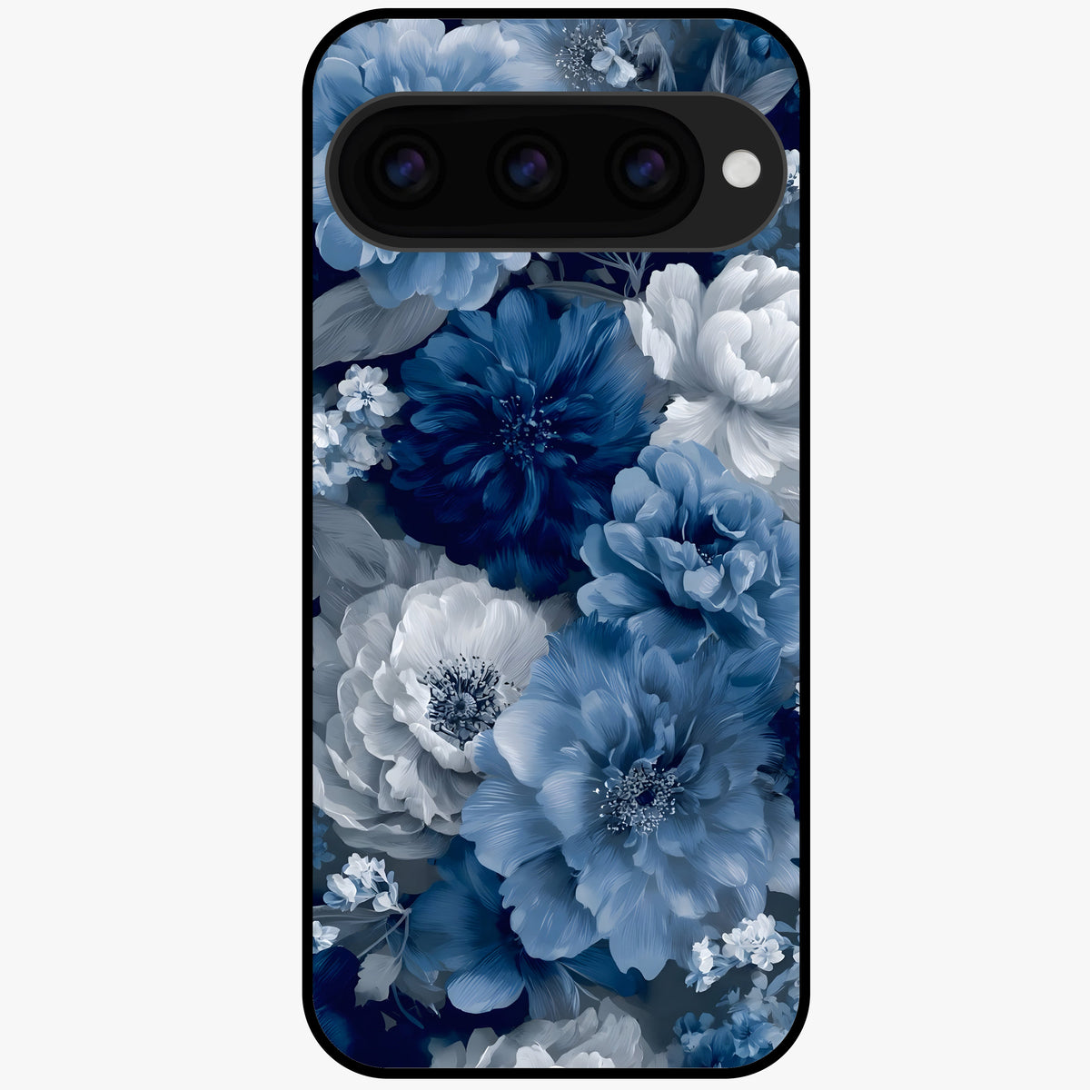 Royal Bloom Garden Glass Case For Google Pixel 11 back cover – full design glossy printed glass finish