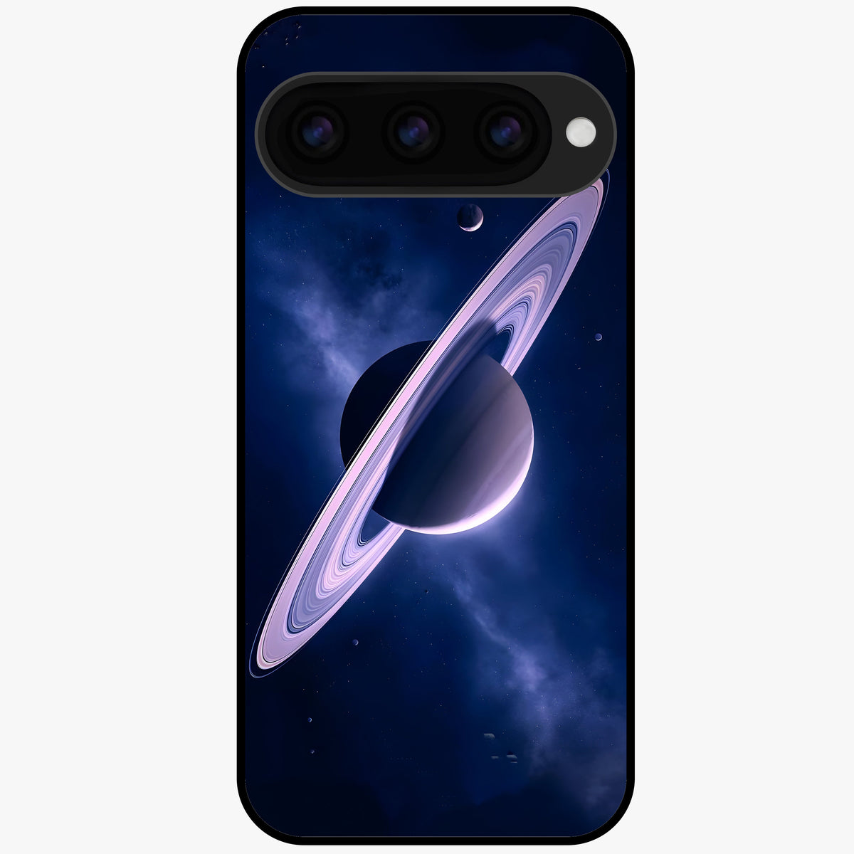  Saturn Ring Mystique Glass Case For Google Pixel 11 back cover – full design glossy printed glass finish