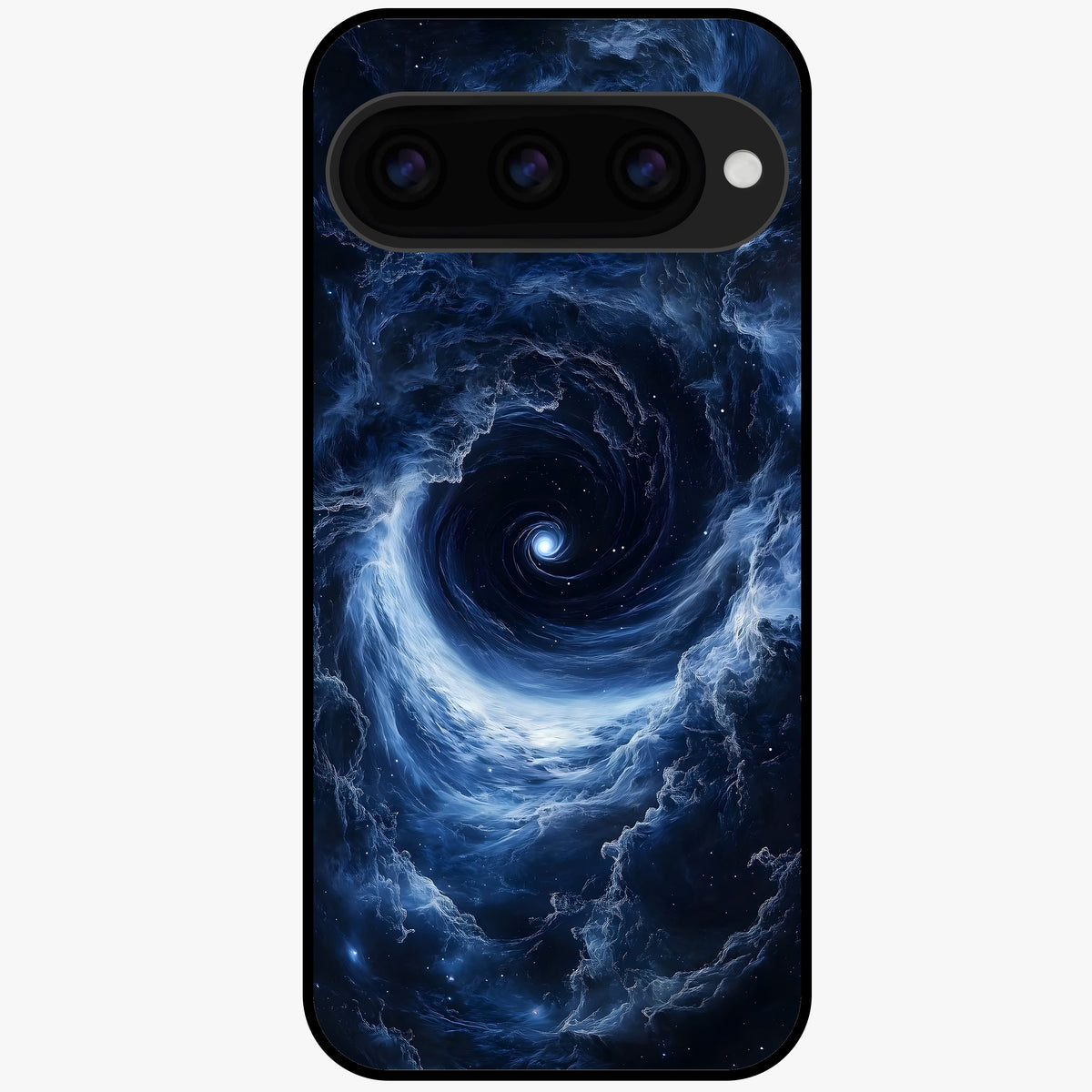  Stunning Galaxy Glass Case For Google Pixel 11 back cover – full design glossy printed glass finish