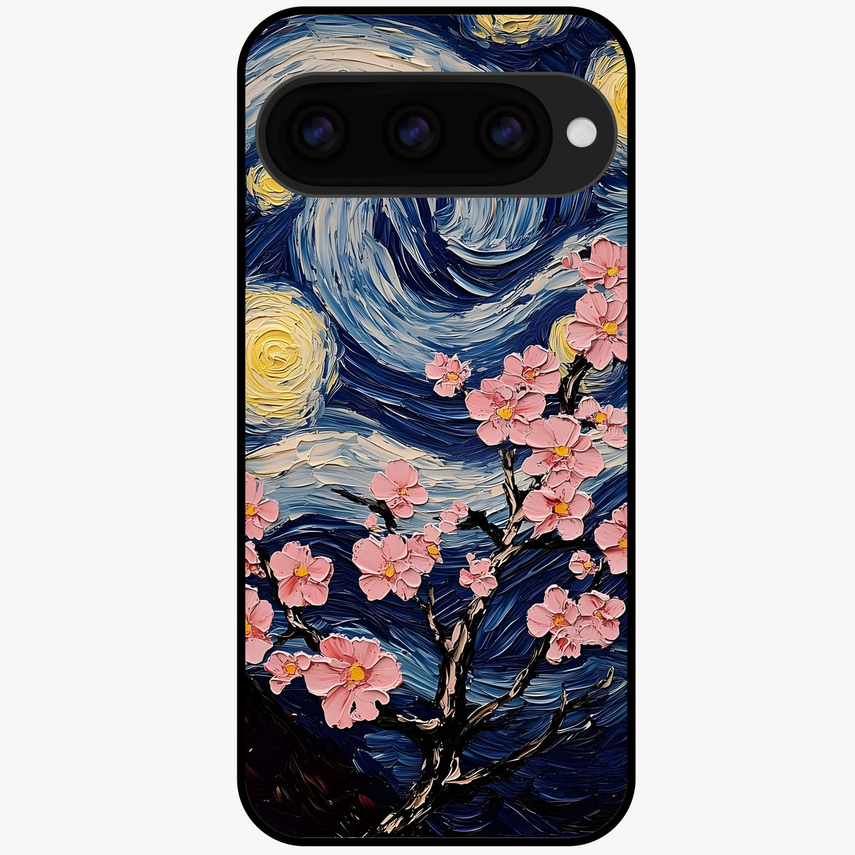  Van Gogh Scenery Glass Case For Google Pixel 11 back cover – full design glossy printed glass finish