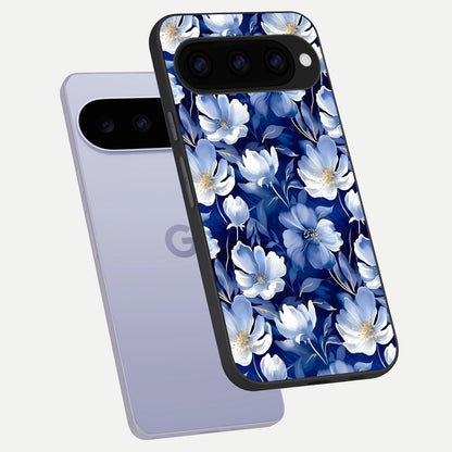  Cute Floral Patterns phone case For Google Pixel 11 showing premium glass back cover with detailed artwork