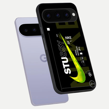  Neon Street Edition phone case For Google Pixel 11 showing premium glass back cover with detailed artwork