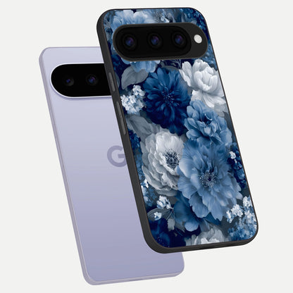  Royal Bloom Garden phone case For Google Pixel 11 showing premium glass back cover with detailed artwork