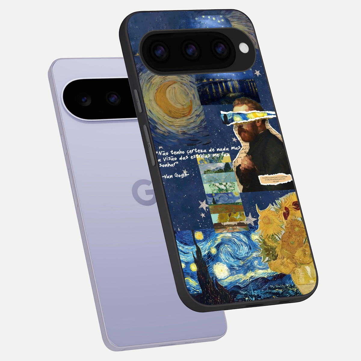  Starry Dream Vision phone case For Google Pixel 11 showing premium glass back cover with detailed artwork
