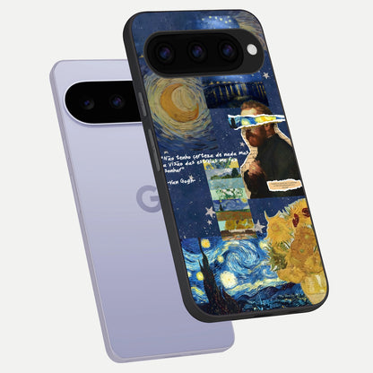  Starry Dream Vision phone case For Google Pixel 11 showing premium glass back cover with detailed artwork