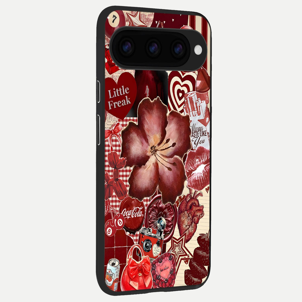  Aesthetic Little Freak back cover For Google Pixel 11 slim fit glass case with vibrant aesthetic design