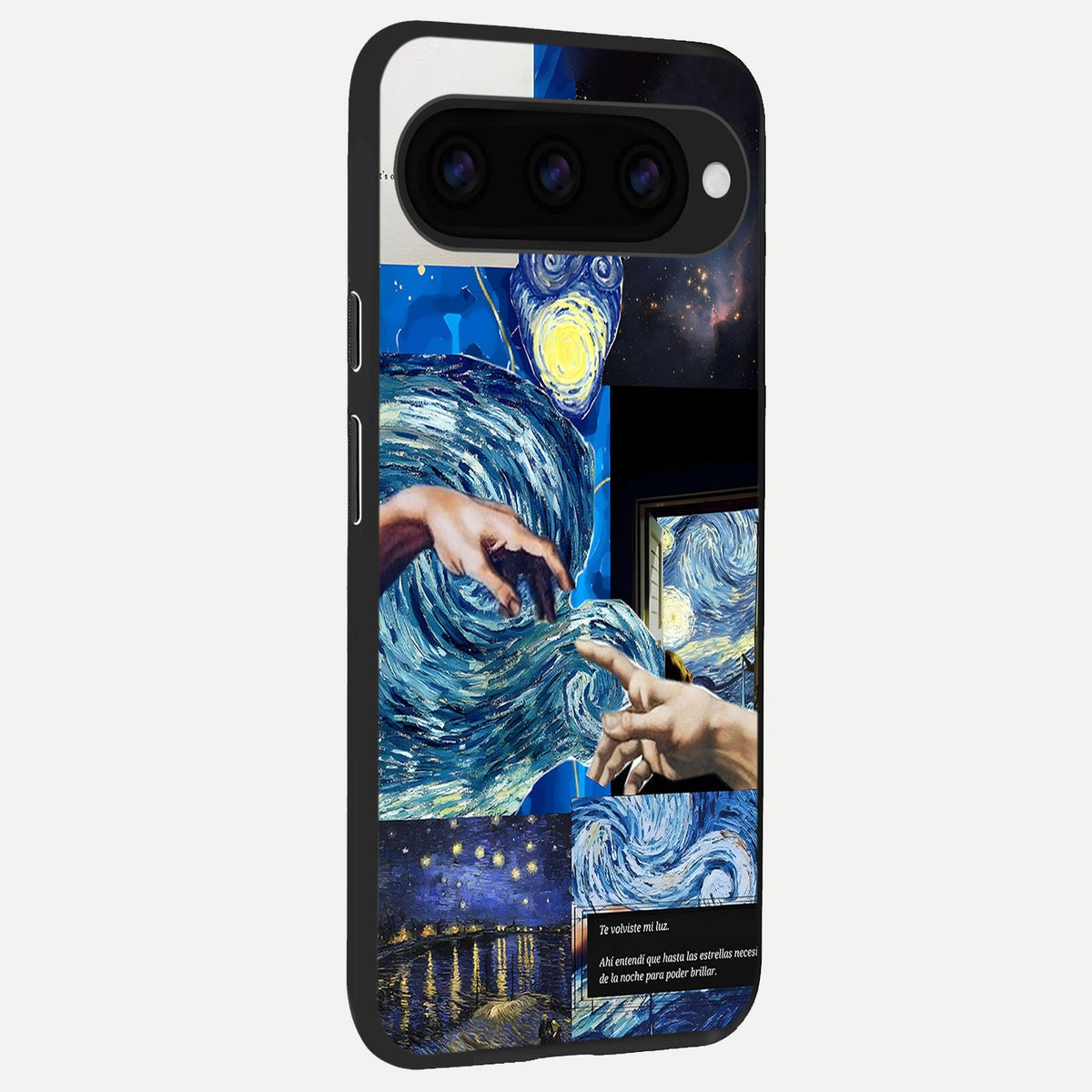  Aesthetic Vando Hands back cover For Google Pixel 11 slim fit glass case with vibrant aesthetic design