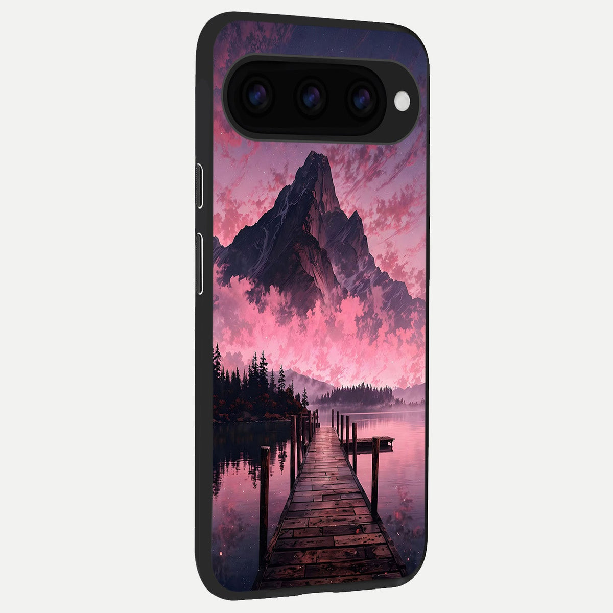  Beautiful Mountain View back cover For Google Pixel 11 slim fit glass case with vibrant aesthetic design