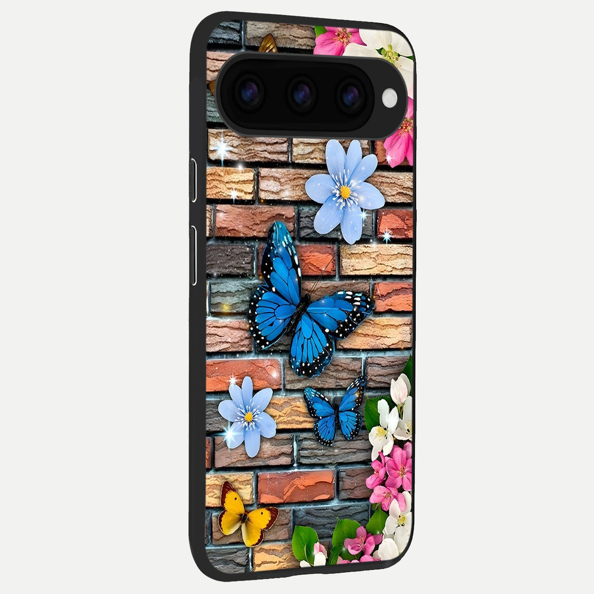  Brick Bloom Flight back cover For Google Pixel 11 slim fit glass case with vibrant aesthetic design