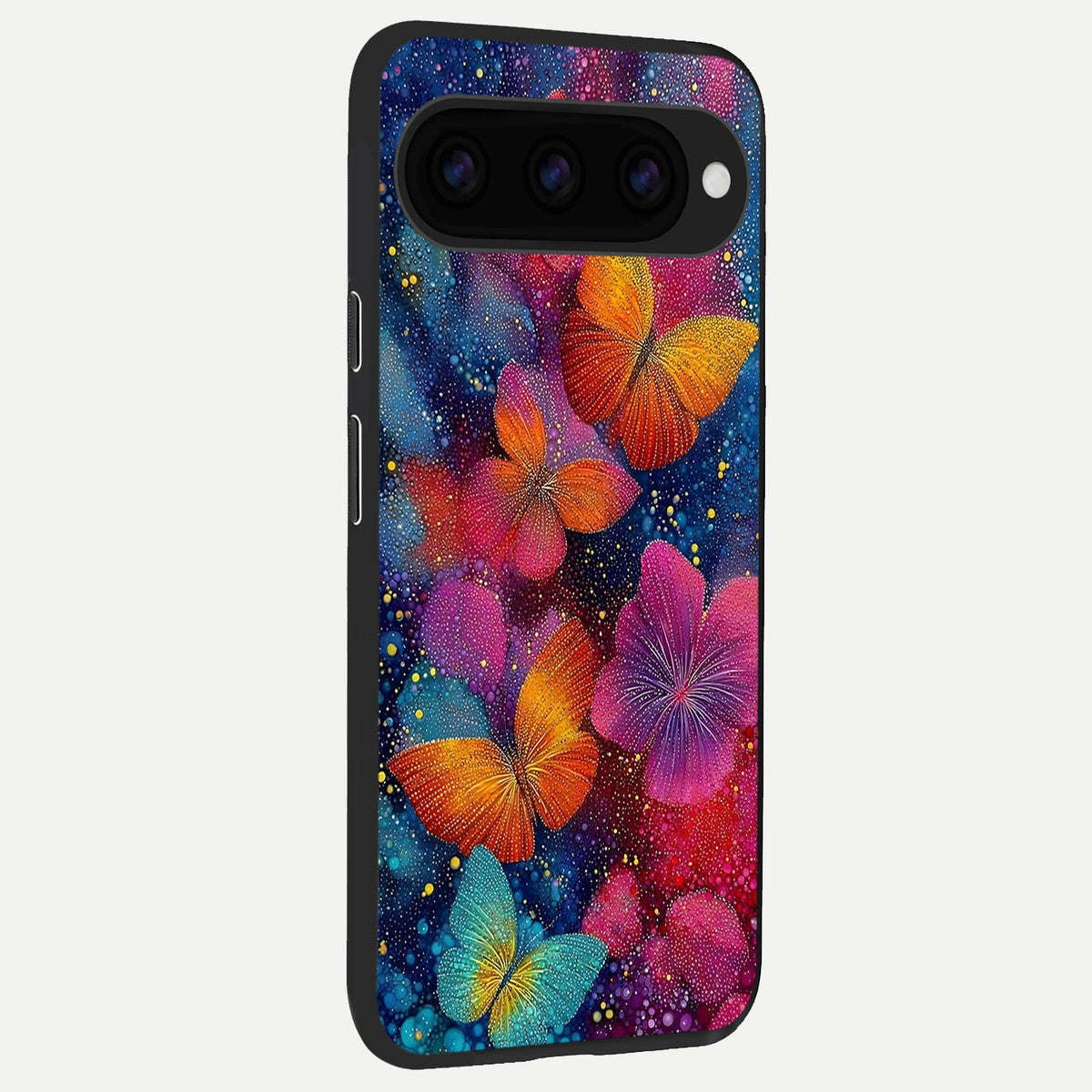  Butterfly Dream Mist back cover For Google Pixel 11 slim fit glass case with vibrant aesthetic design