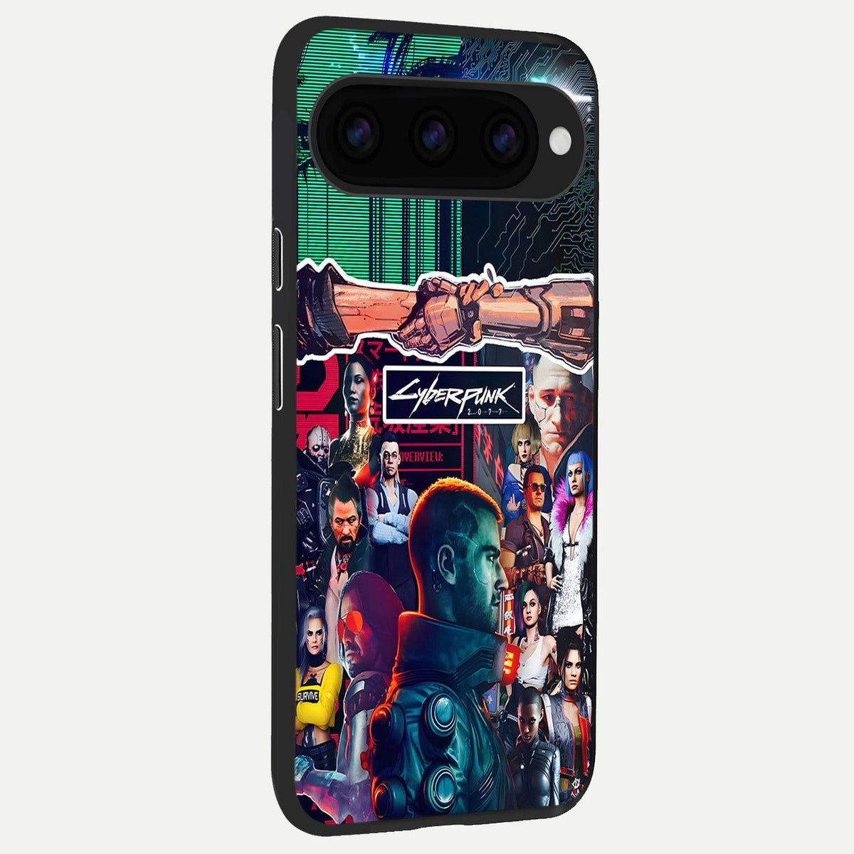  CYBERPUNK Legacy back cover For Google Pixel 11 slim fit glass case with vibrant aesthetic design