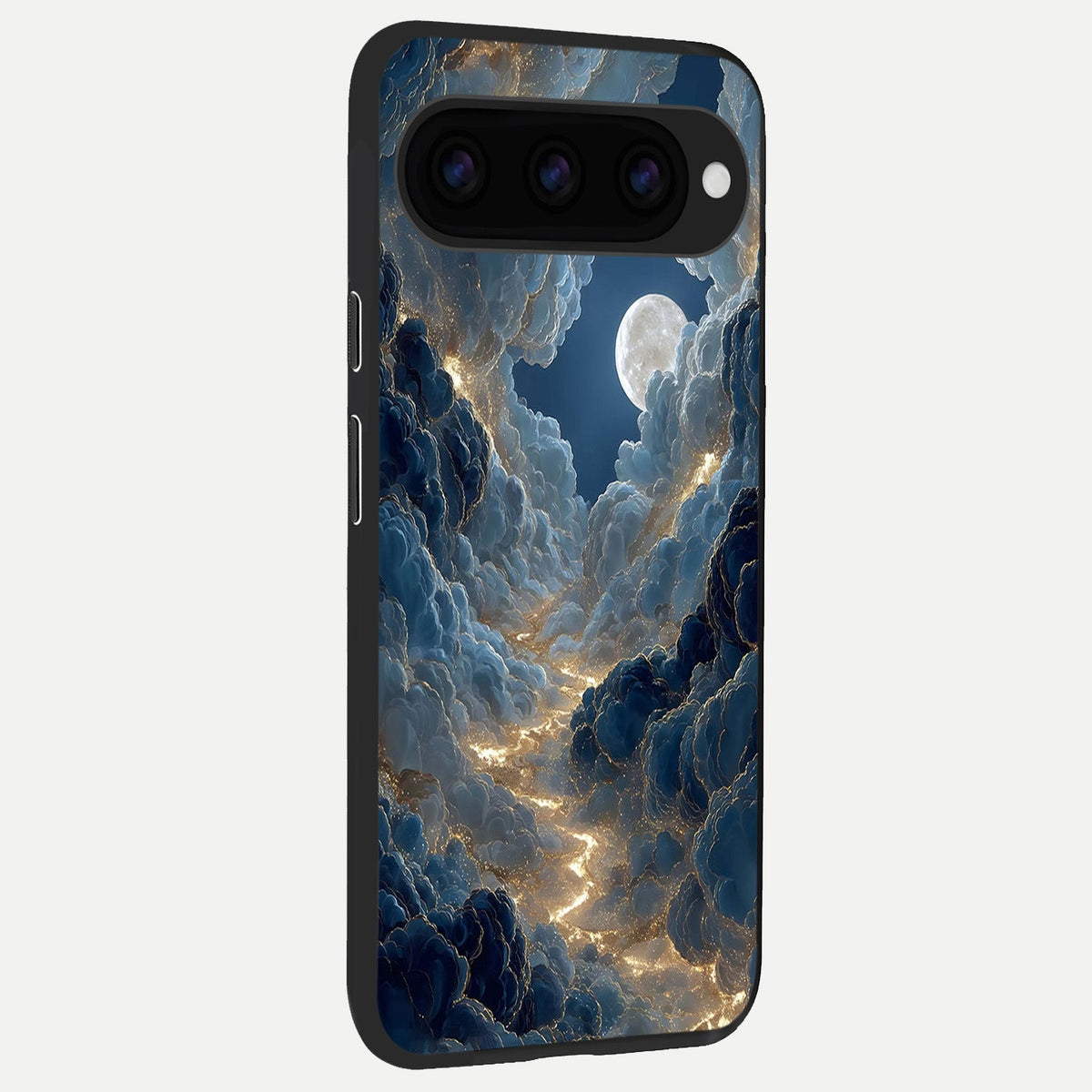  Celestial Cloud Road back cover For Google Pixel 11 slim fit glass case with vibrant aesthetic design
