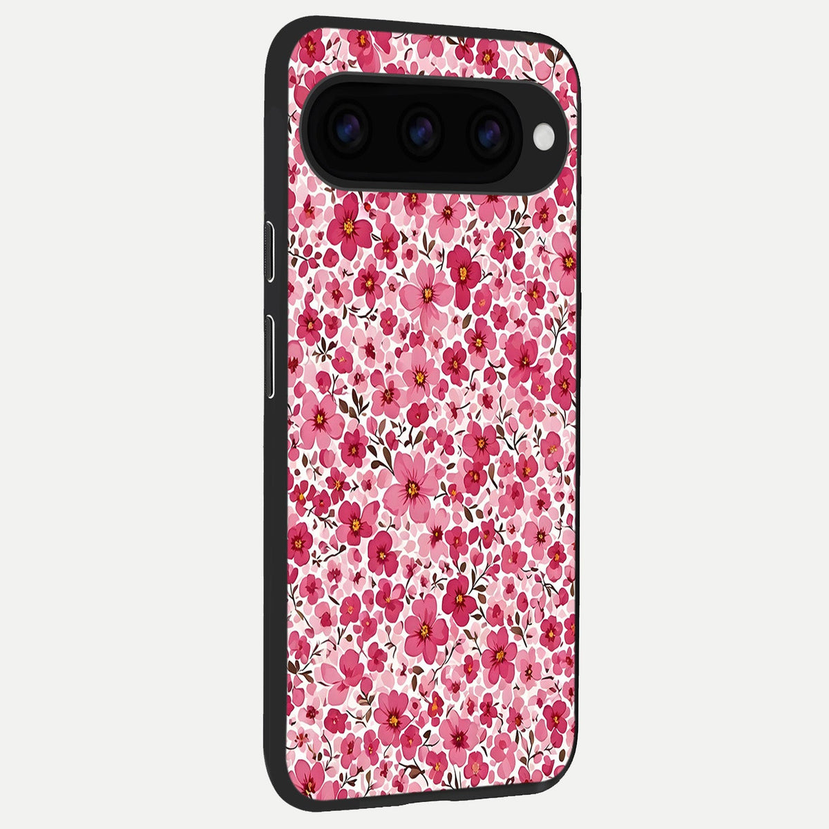  Cherry Blossom Charm back cover For Google Pixel 11 slim fit glass case with vibrant aesthetic design