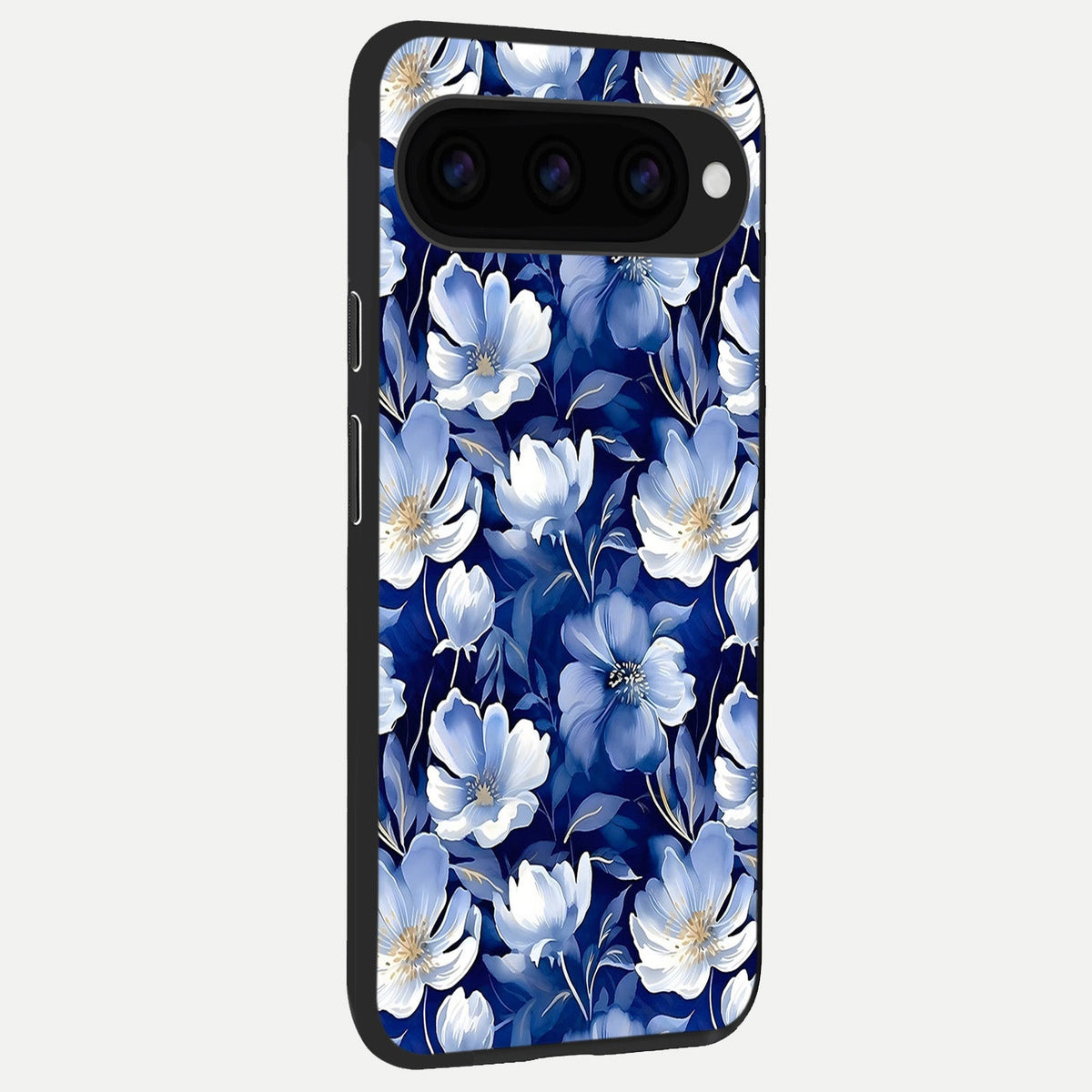  Cute Floral Patterns back cover For Google Pixel 11 slim fit glass case with vibrant aesthetic design