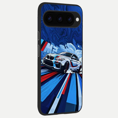  Drift Power Rush back cover For Google Pixel 11 slim fit glass case with vibrant aesthetic design