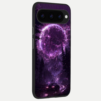  Eternal Cosmic Drive back cover For Google Pixel 11 slim fit glass case with vibrant aesthetic design