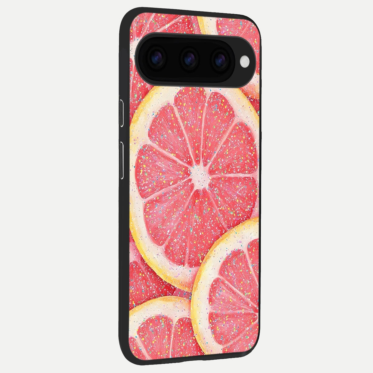  Glitter Grapefruit back cover For Google Pixel 11 slim fit glass case with vibrant aesthetic design