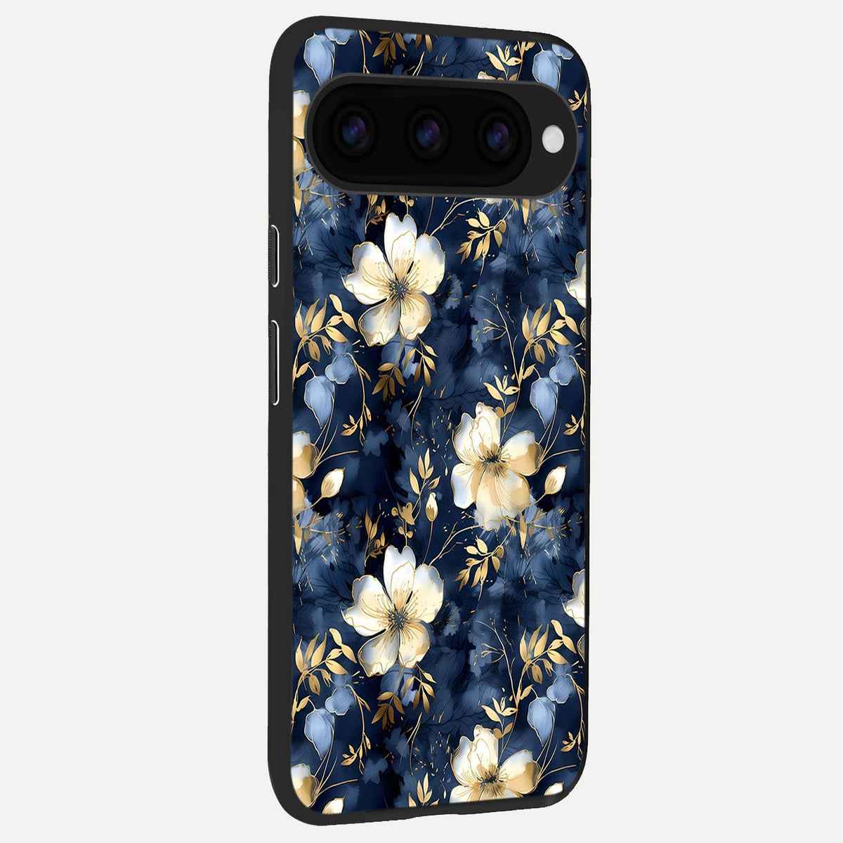  Golden Midnight Bloom back cover For Google Pixel 11 slim fit glass case with vibrant aesthetic design