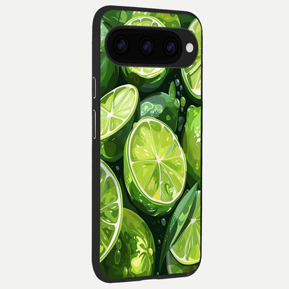  Greenery Sky back cover For Google Pixel 11 slim fit glass case with vibrant aesthetic design