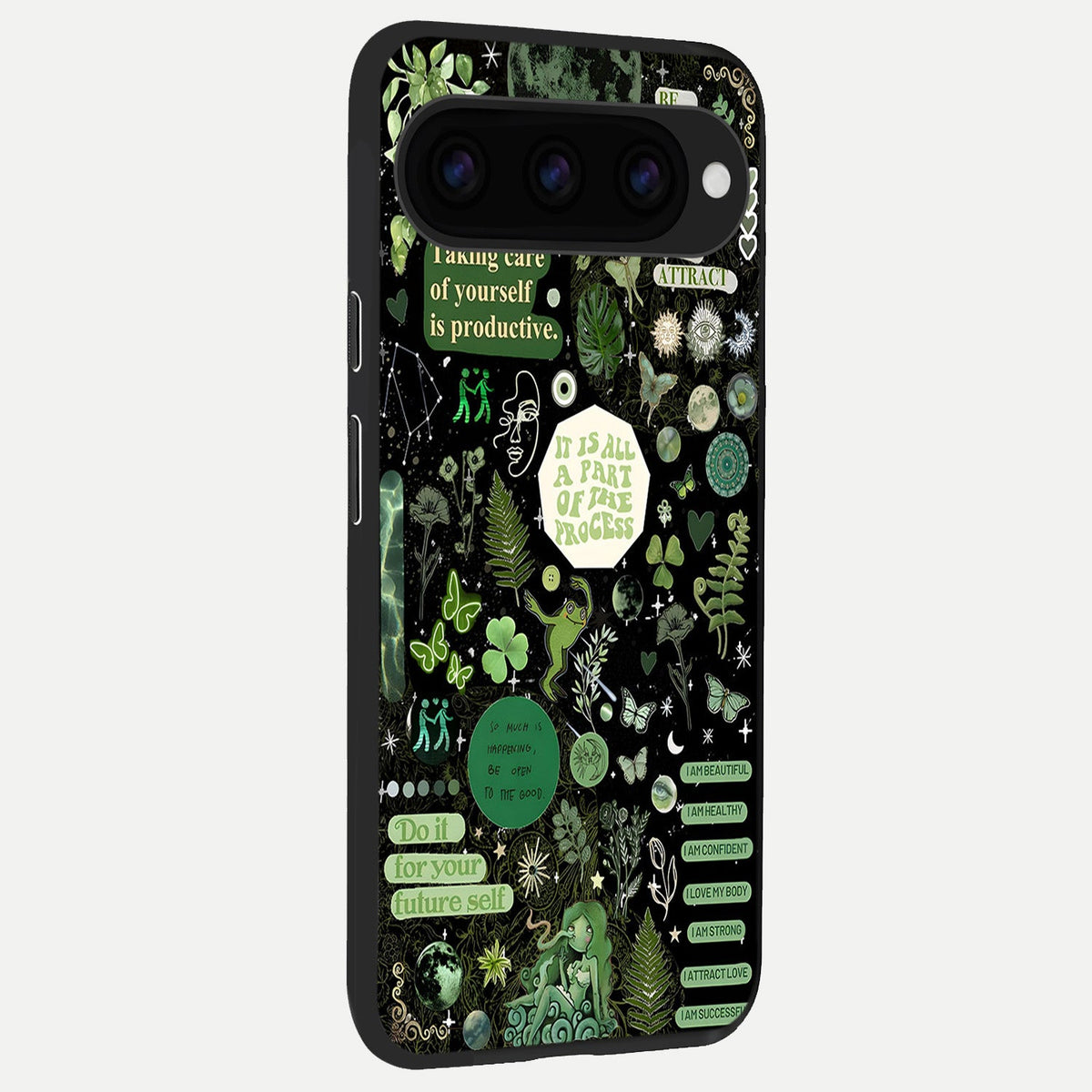  Green Lemon back cover For Google Pixel 11 slim fit glass case with vibrant aesthetic design