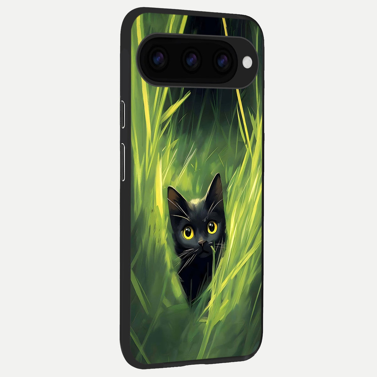  Hidden Cat Whisper back cover For Google Pixel 11 slim fit glass case with vibrant aesthetic design