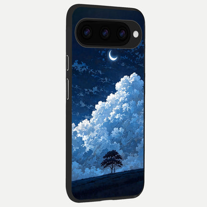  Midnight Sky Serenity back cover For Google Pixel 11 slim fit glass case with vibrant aesthetic design
