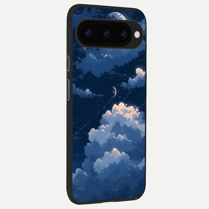 Moon Dream Haze back cover For Google Pixel 11 slim fit glass case with vibrant aesthetic design