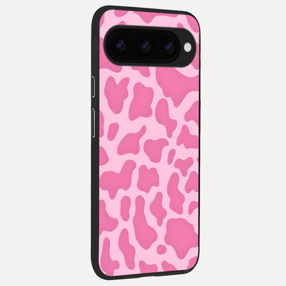  Pink Sunflower Glow back cover For Google Pixel 11 slim fit glass case with vibrant aesthetic design