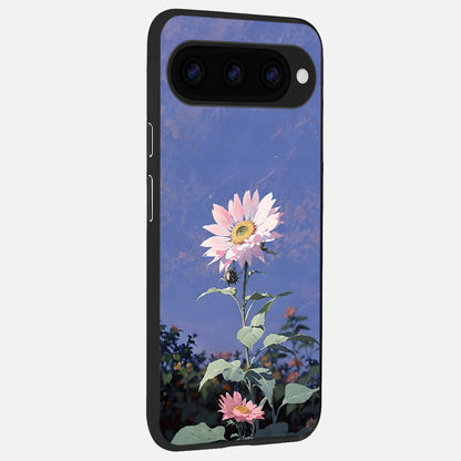  Pink Power Sparks back cover For Google Pixel 11 slim fit glass case with vibrant aesthetic design