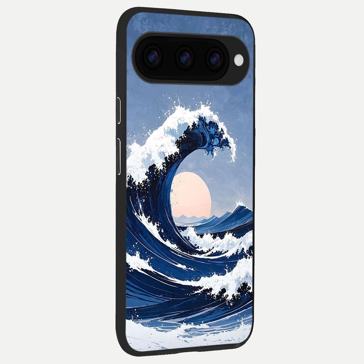  Rising Tide Power back cover For Google Pixel 11 slim fit glass case with vibrant aesthetic design
