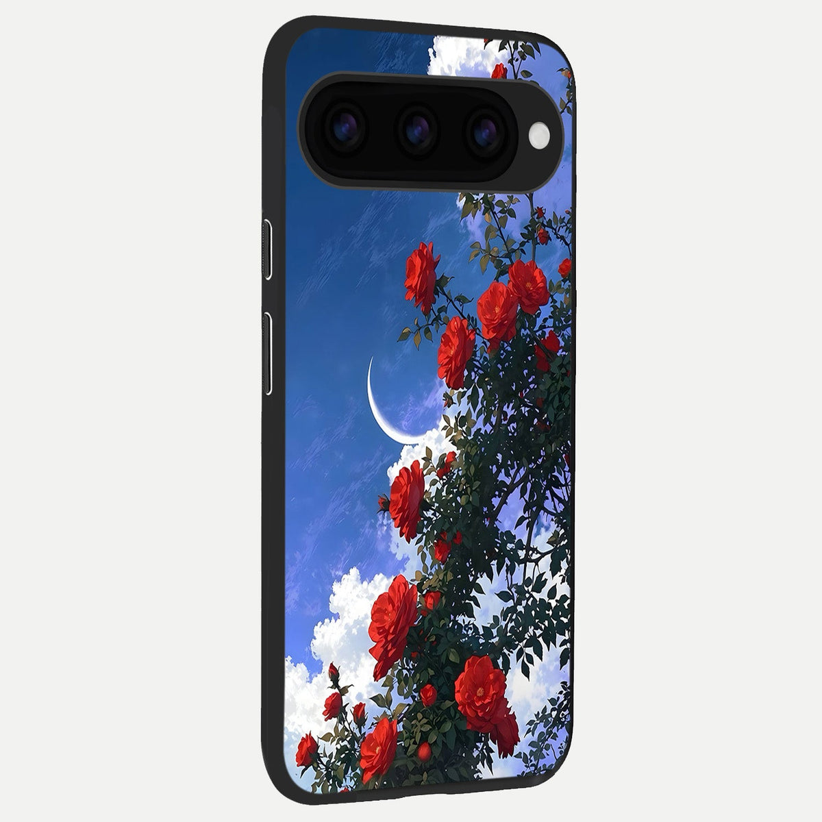 Rose Drift Flowers back cover For Google Pixel 11 slim fit glass case with vibrant aesthetic design