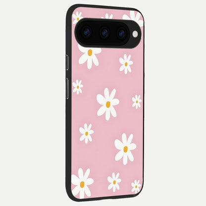  Soft Daisy Bliss back cover For Google Pixel 11 slim fit glass case with vibrant aesthetic design