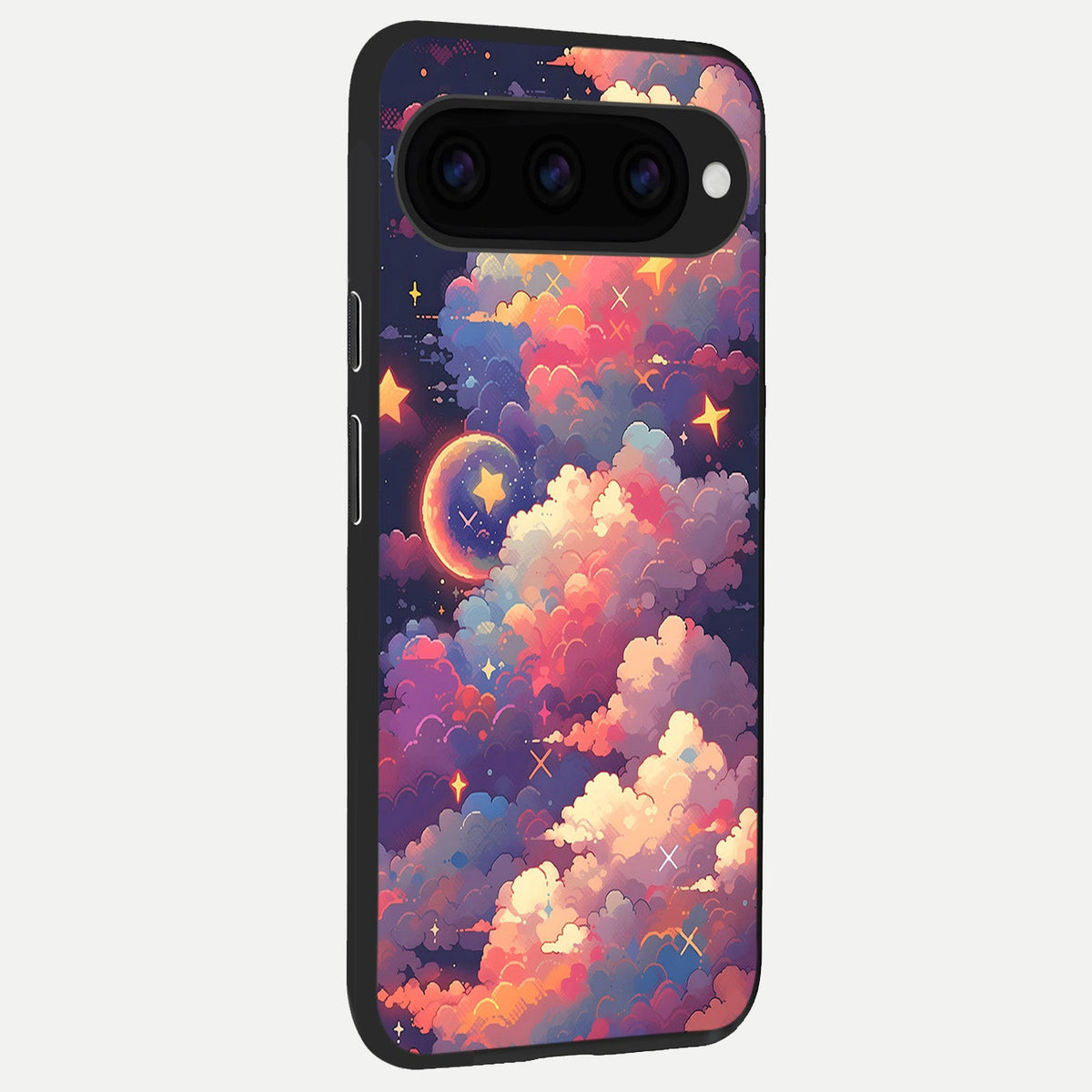  Starlit Dream Clouds back cover For Google Pixel 11 slim fit glass case with vibrant aesthetic design