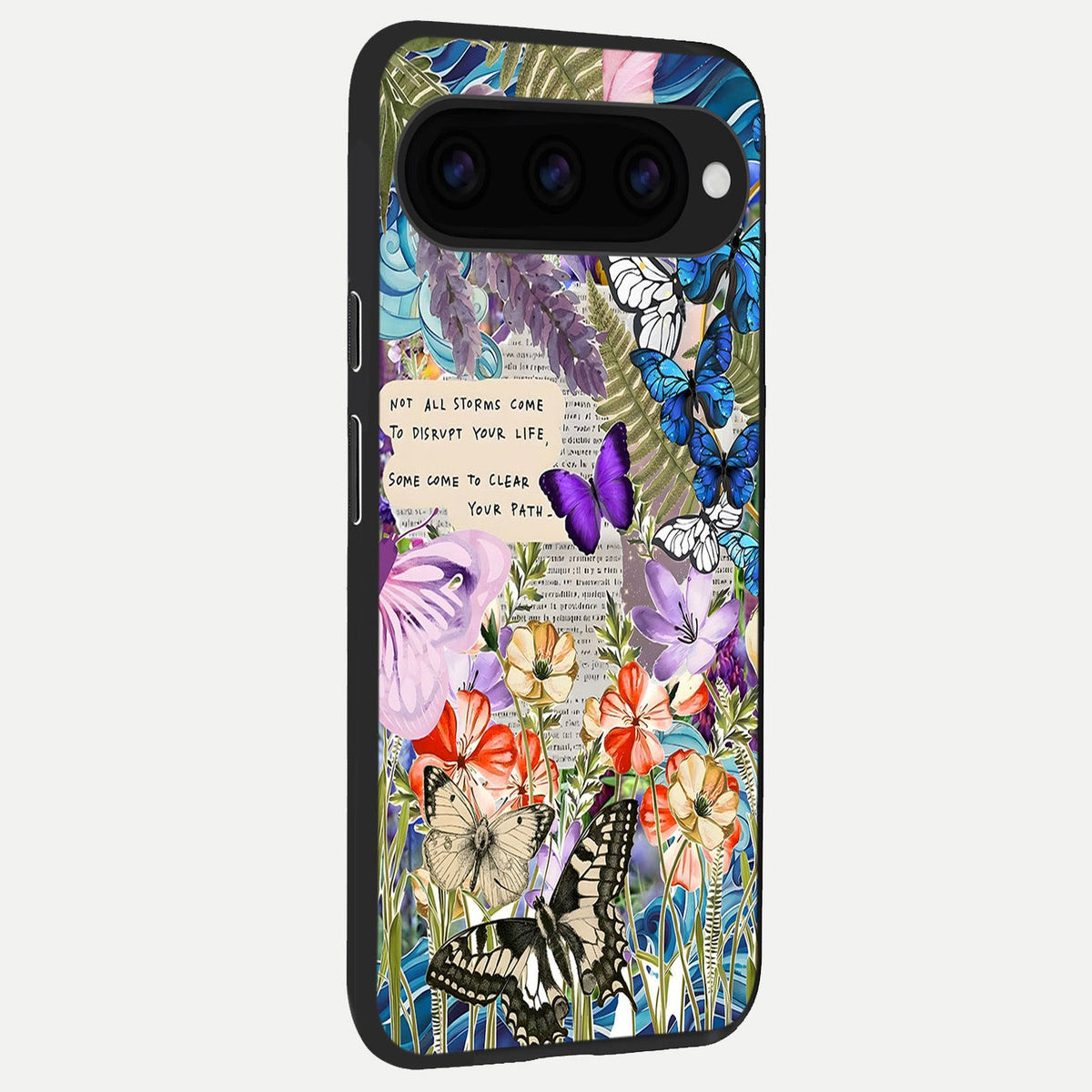  Storm Path Bloom back cover For Google Pixel 11 slim fit glass case with vibrant aesthetic design